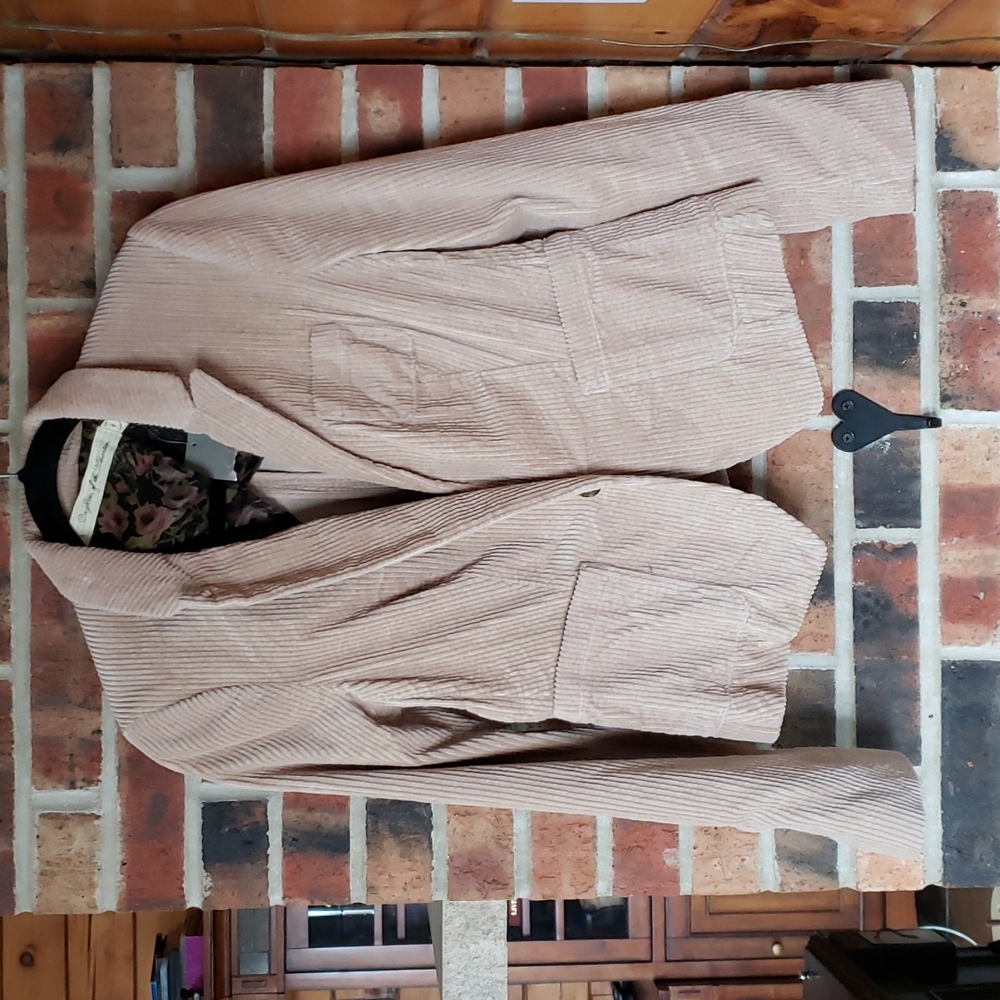 Nwt Anthropologie Corduroy Blazer